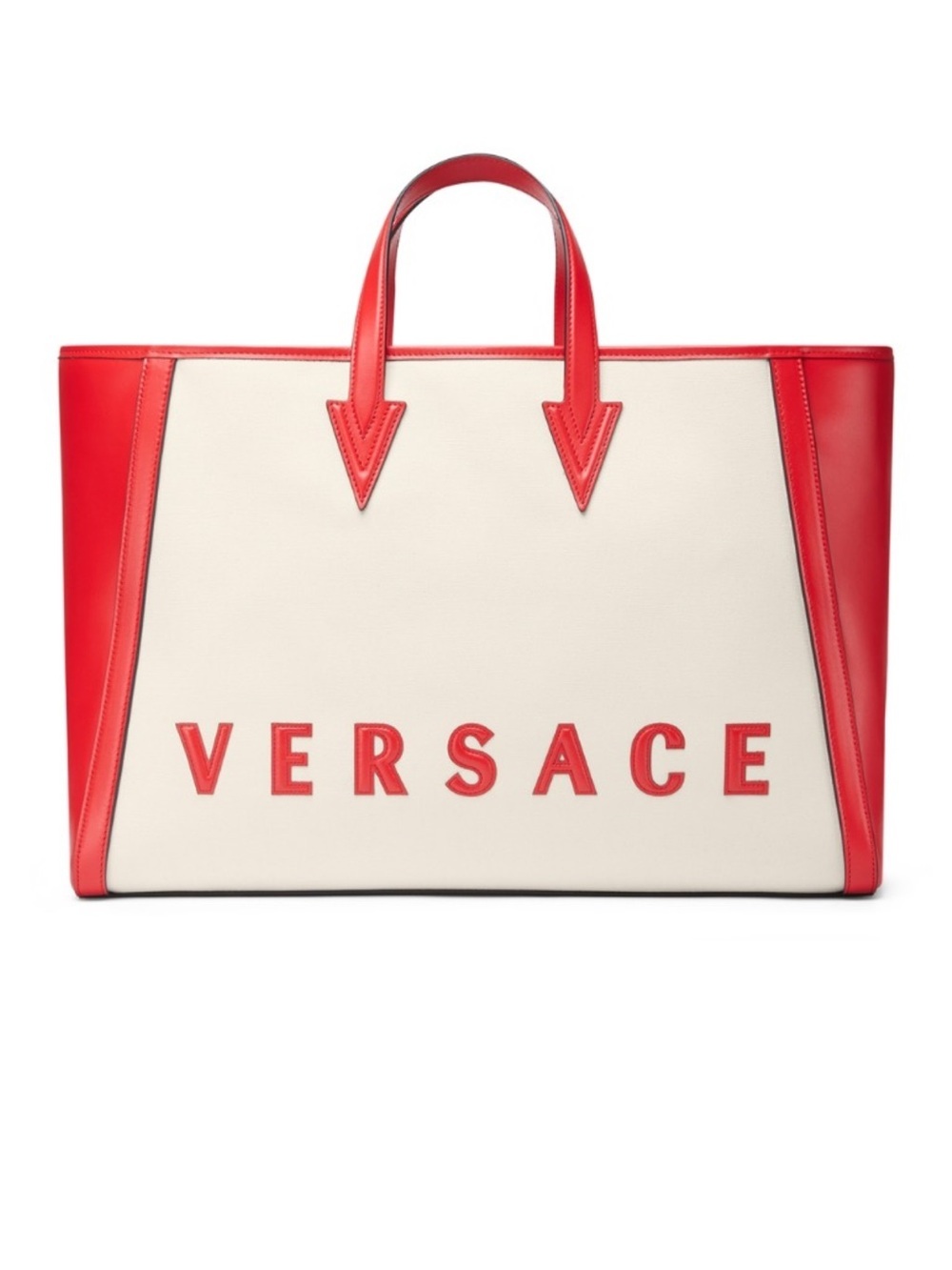 Versace Cabas Logo Tote - La Vacanza Collection NWT